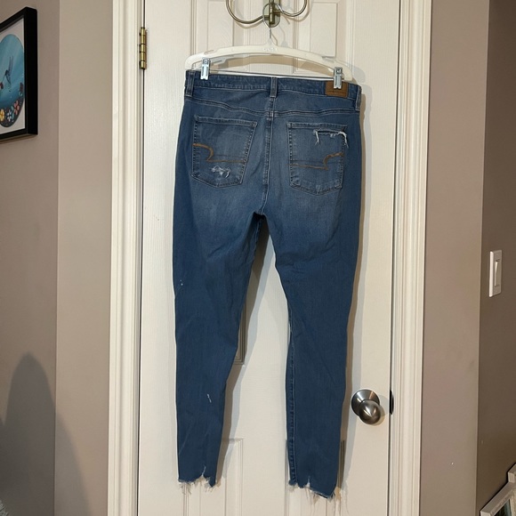 American Eagle Size 14 Denim Skinny Jeans - Picture 2 of 4